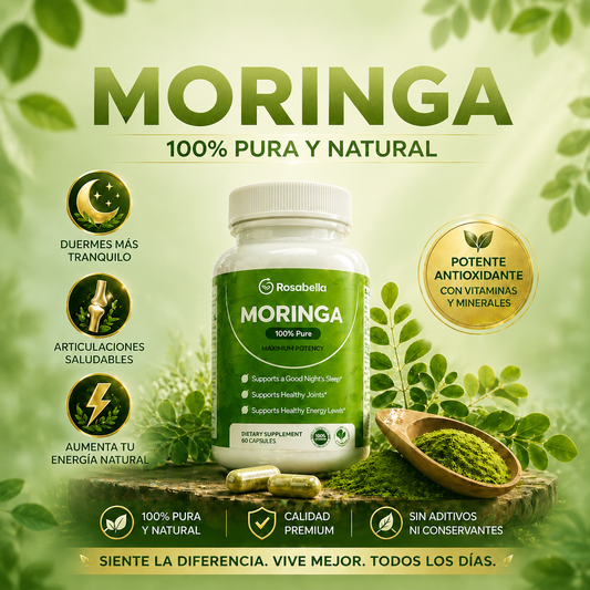 Moringa 100% Pura y Natural